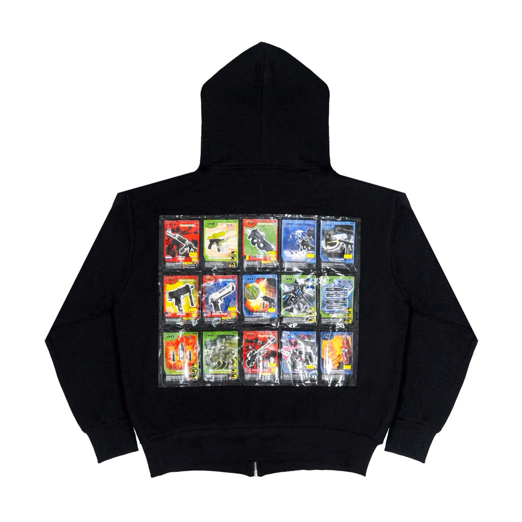 “COLLECTOR” ZIP-UP BLACK