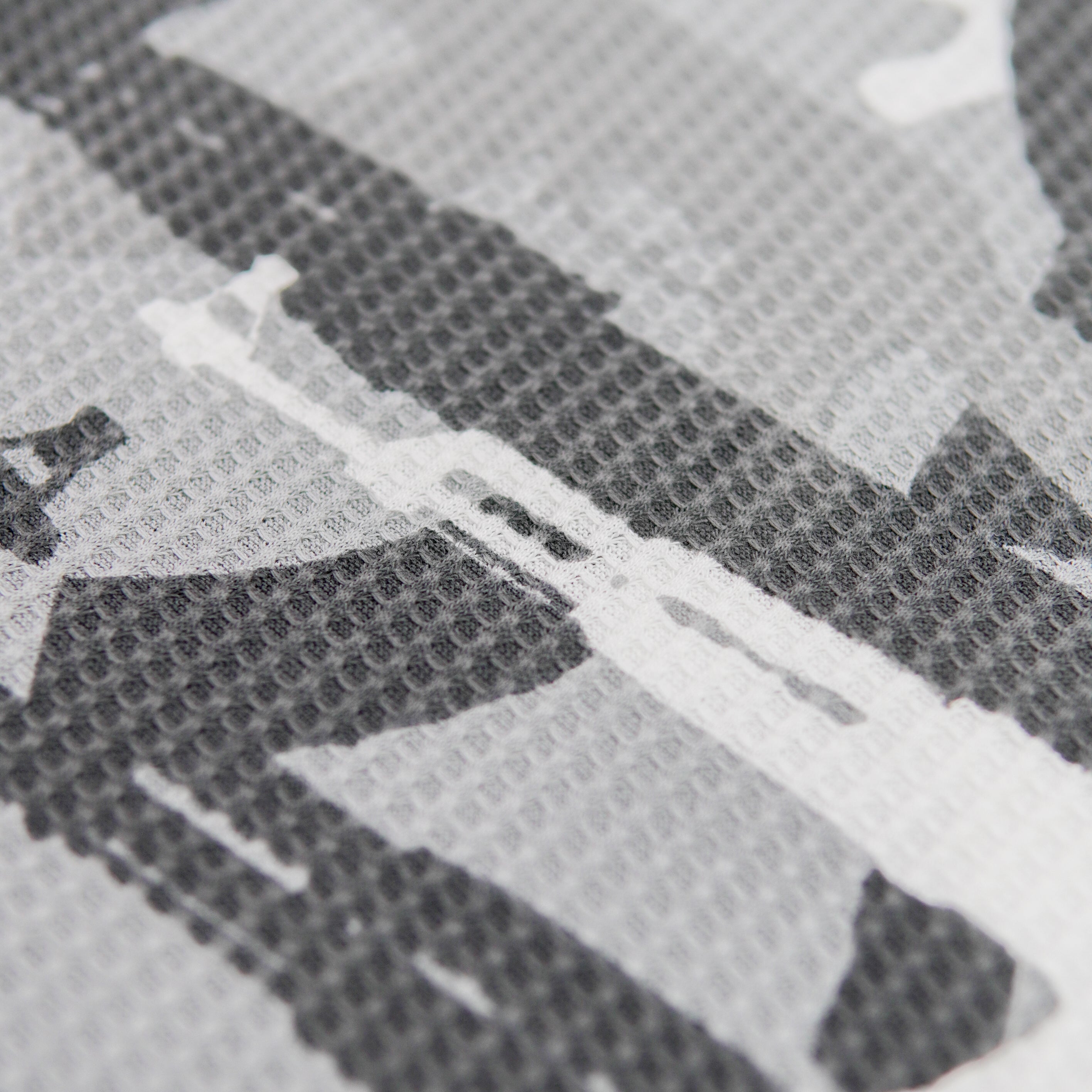 "C.A.M.O V2" WAFFLE-KNIT LONGSLEEVE (SNOW)